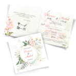 zaproszenia ślubne boho