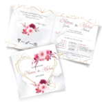 zaproszenia ślubne boho