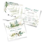 zaproszenia ślubne boho
