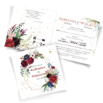 zaproszenia ślubne boho