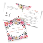 zaproszenia ślubne boho