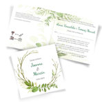 zaproszenia ślubne rustykalne