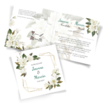 zaproszenia ślubne rustykalne