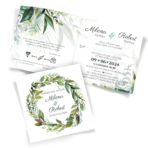 zaproszenia ślubne boho