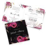 zaproszenia ślubne boho