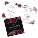 zaproszenia ślubne boho