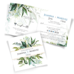 zaproszenia ślubne rustykalne