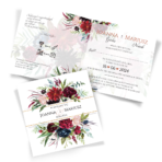 zaproszenia ślubne boho