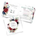 zaproszenia ślubne boho