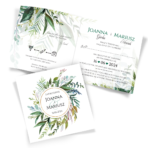 zaproszenia ślubne rustykalne