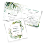 zaproszenia ślubne rustykalne