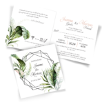 zaproszenia ślubne rustykalne