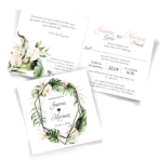 zaproszenia ślubne boho