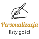 Personalizacja listy gości do zaproszeń