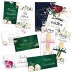 Próbki Mix Papeteria Ślubna 10szt