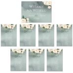 karty z usadzeniem gości