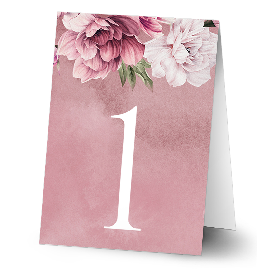 wizu_FRONT_POP Numerki na stół Irelia 4 wzory 7 szt. - obrazek 1