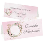 Winietki boho obrączki z kwiatami Stella 12 wzorów