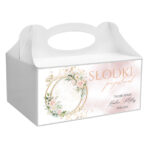 Pudełko na ciasto z naklejką Stella 1szt - obrazek 2