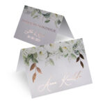 Winietki ślubne złocone