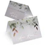 Winietki ślubne złocone