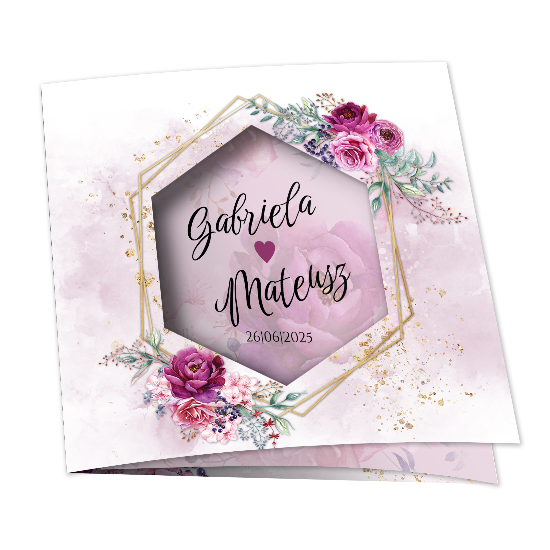 J_WIZU_w2 Zaproszenia Ślubne