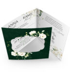 Zaproszenia ślubne wycinane - Erin2 - 4 wzory - obrazek 3