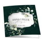 Zaproszenia ślubne wycinane - Erin2 - 4 wzory