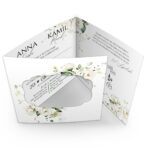 Zaproszenia ślubne wycinane - Erin - 4 wzory - obrazek 5