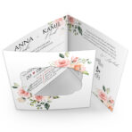 Zaproszenia ślubne wycinane - Erin - 4 wzory - obrazek 7