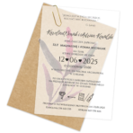 Zaproszenia ślubne EKO A6 z kalką -8 wzorów - obrazek 7