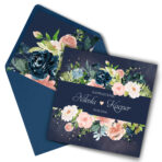 Zaproszenia Ślubne - Ozdobna koperta - Brygida - 10 wzorów - obrazek 10