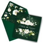 Zaproszenia Ślubne - Ozdobna koperta - Brygida - 10 wzorów - obrazek 3