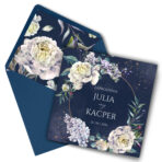 Zaproszenia Ślubne - Ozdobna koperta - Brygida - 10 wzorów - obrazek 9