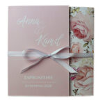 Zaproszenia ślubne składane - Wera - 4 wzory - obrazek 5