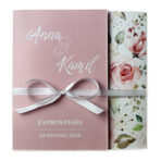 Zaproszenia Ślubne ze wstążką