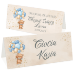 Winietki na chrzest 5 wzorów