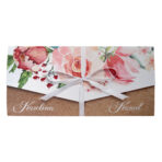 Zaproszenia Ślubne DL ze wstążką - Suzanna - 6 wzorów - obrazek 2