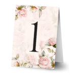 Numerki na stół - Diana2 - 4 wzory 7 szt. - obrazek 2