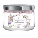 Naklejki z podziękowaniem - 72szt 50x30mm - obrazek 7