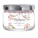 Naklejki z podziękowaniem - 72szt 50x30mm - obrazek 24