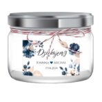 Naklejki z podziękowaniem - 72szt 50x30mm - obrazek 6