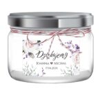 Naklejki z podziękowaniem - 72szt 50x30mm - obrazek 11