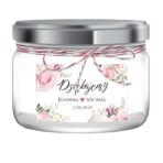 Naklejki z podziękowaniem - 72szt 50x30mm - obrazek 12