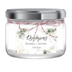 Naklejki z podziękowaniem - 72szt 50x30mm - obrazek 14