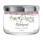 Naklejki z podziękowaniem - 72szt 50x30mm - obrazek 15