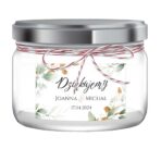 Naklejki z podziękowaniem - 72szt 50x30mm - obrazek 16