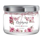 Naklejki z podziękowaniem - 72szt 50x30mm - obrazek 5