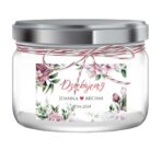 Naklejki z podziękowaniem - 72szt 50x30mm - obrazek 3