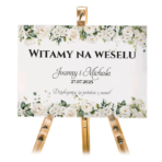 Tablica powitalna 50x70 cm - POZIOMO - 8 wzorów - obrazek 3